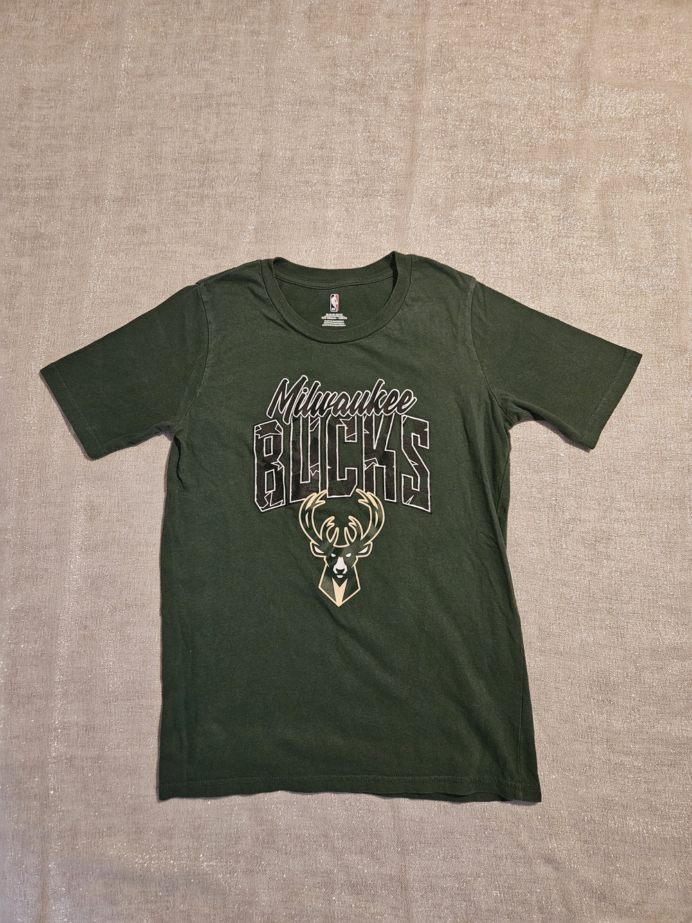 NBA Milwaukee Bucks Dark Green Graphic Tee